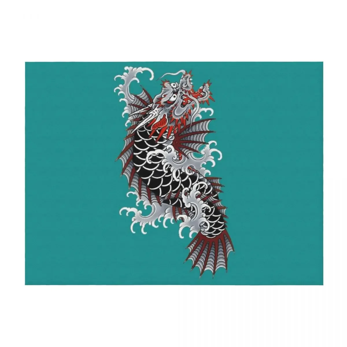 

Yakuza Ichiban Tattoo Throw Blanket Luxury Designer Designers For Sofa Thin Blankets For Baby Blankets