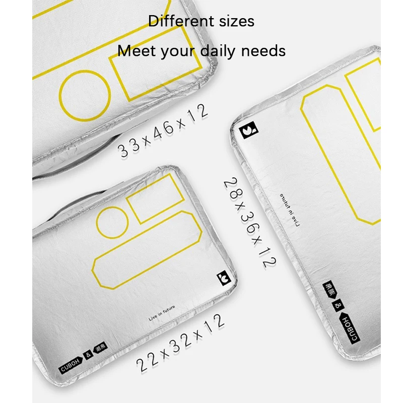 EverToner Waterproof Dupont Paper Travel Storage Bag Large Capacity Portable Luggage Organizer Clothing Accessories
