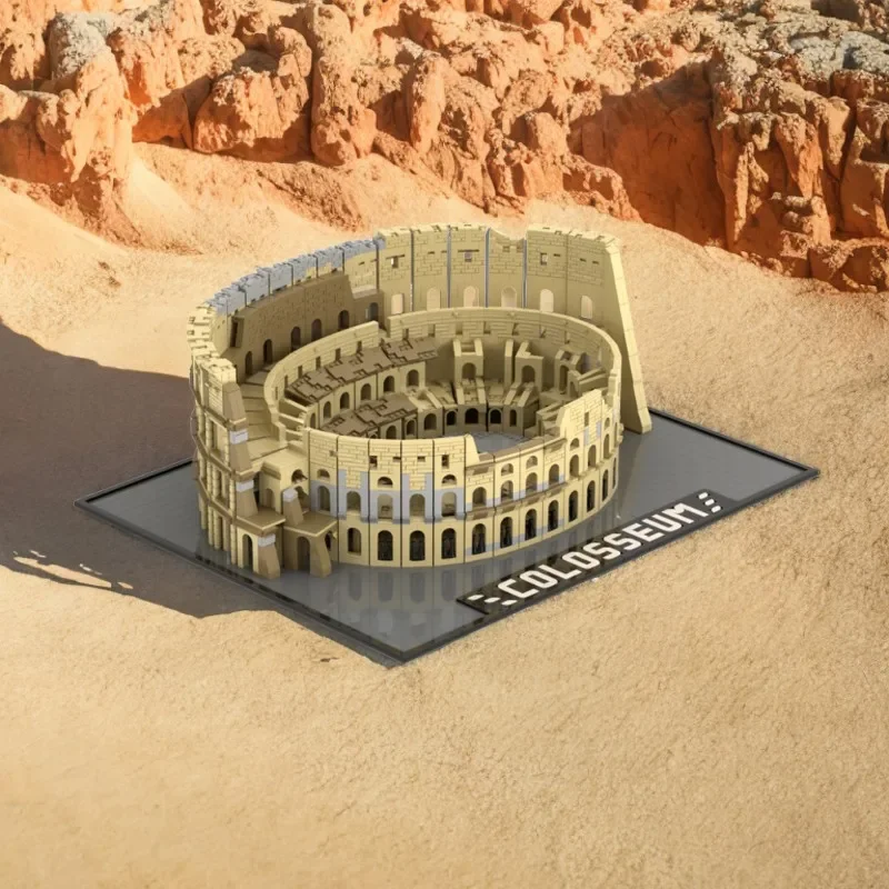 

6544PCS MOC The Colosseum DIY Educational Toy Creative Construction Blocks Suitable for Boys Christmas Birthday Gift Childre