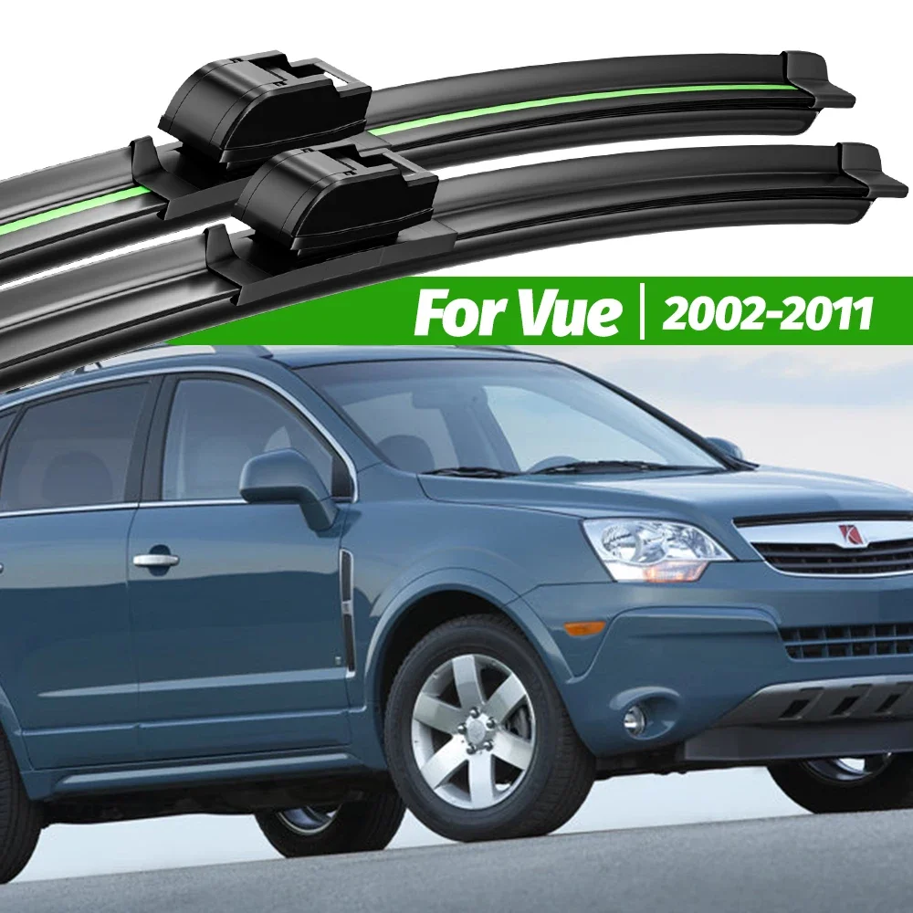 

For Saturn Vue 2002-2011 2pcs Front Windshield Wiper Blades 2004 2005 2006 2007 2008 2009 2010 Windscreen Window Accessories