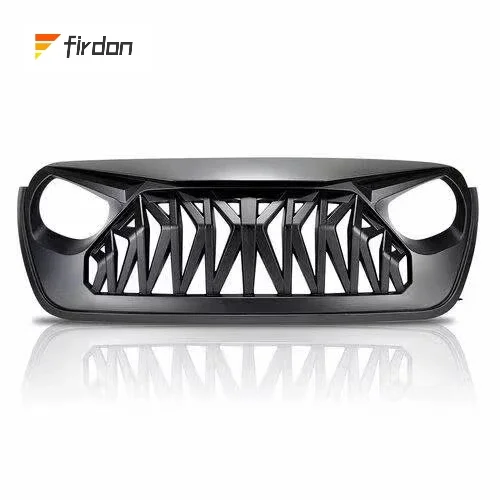 

Shark Grille for Jeep Wrangler JL 2018+ Style Auto Body System Accessories Made of Plastic US Stocks Available