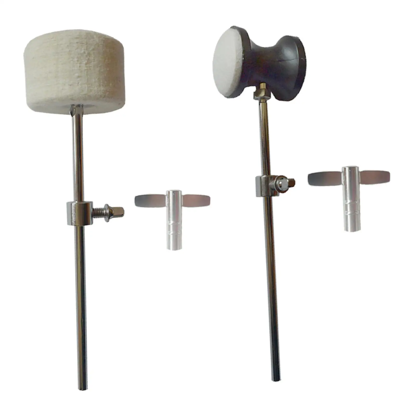 Reusable Drum Pedal Beater Mallet Lightweight Drum Accessory for Beginners and Skilled Drummers