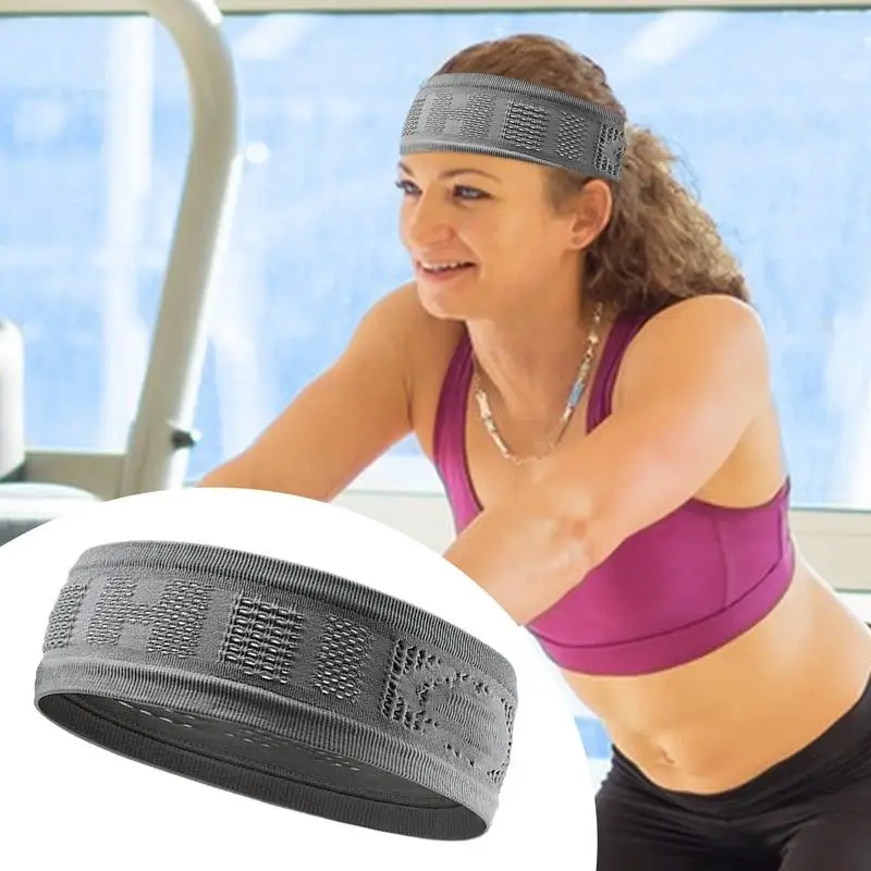 Sports Headband Running Headwear Sweat-Absorbent Headband Basketball Antiperspirant Belt Fitness Sweat Guide Belt