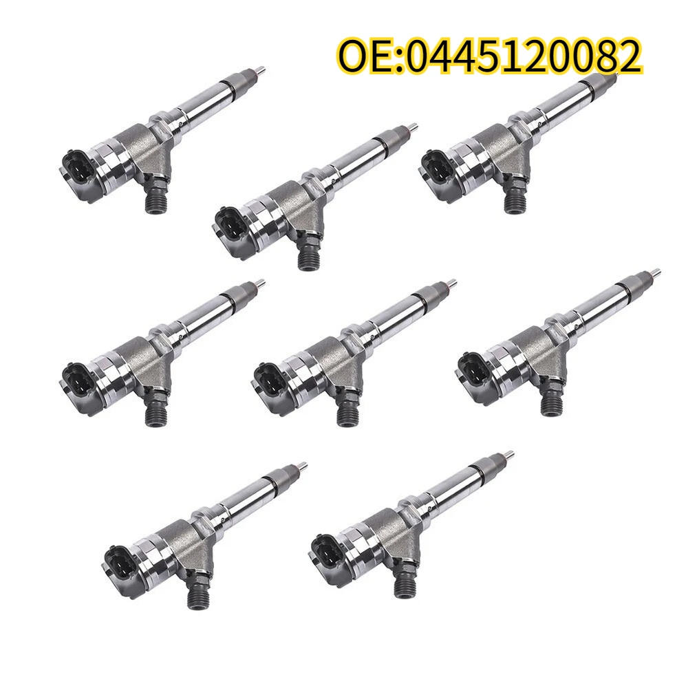 

For 8pcs 0445120082 Fuel Injector Fits For Chevrolet Duramax 6.6L Diesel 2007-2010