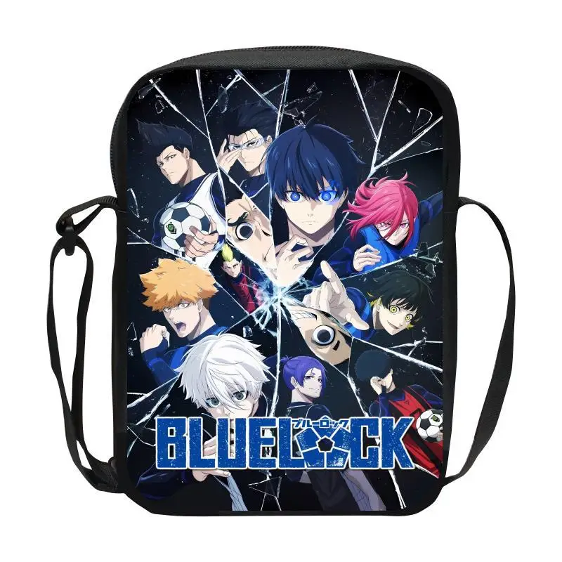 

BLUE LOCK Blue Prison Children's Casual Shoulder Bag for Men and Women Crossbody Bag