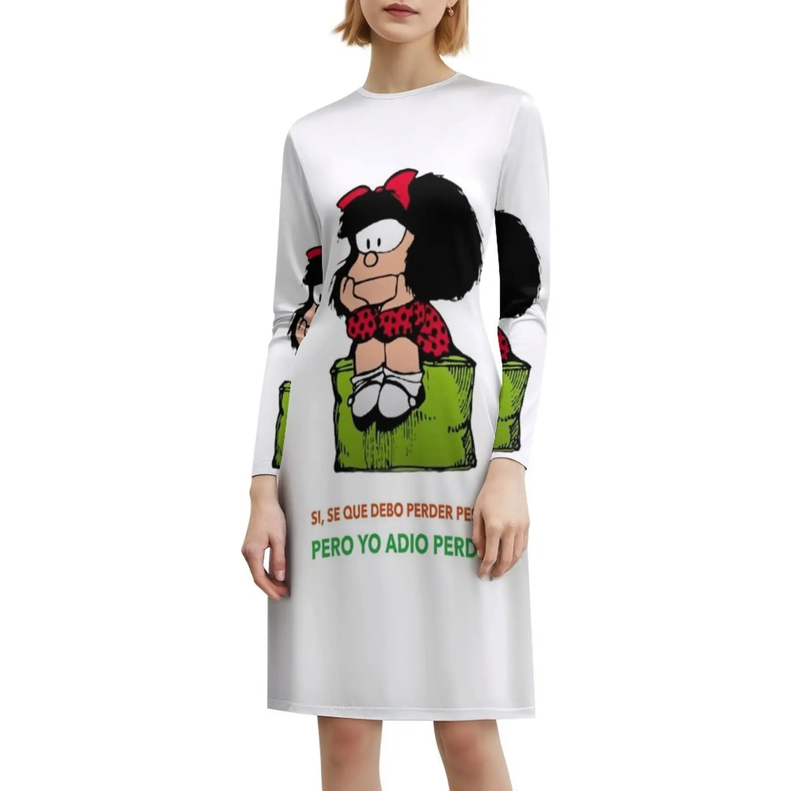 فستان مافالدا كوينو كوميكس المثير للإجازات للنساء على الشاطئ وحفلات أعياد الميلاد فستان قصير مافالدا كوينو مافالدا كوينو كاريكاتير للسهرات #6