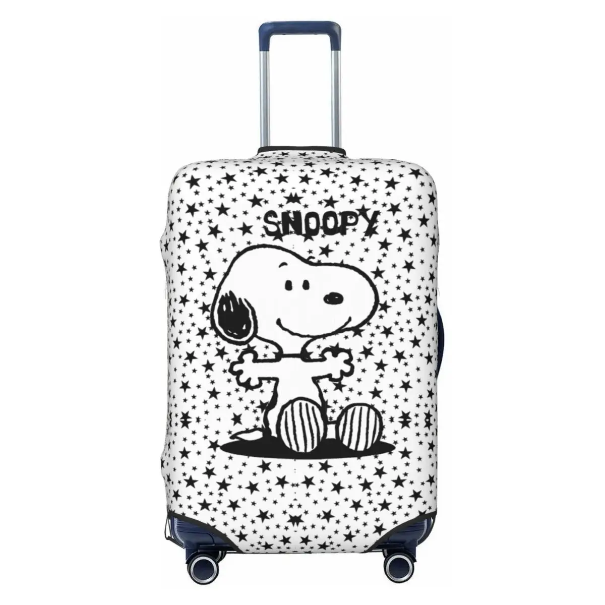 

Пользовательские S-Snoopys Ретро Чехол для багажа Защитная мода Арахис Модные чехлы для дорожных чемоданов с принтом для 18-32 дюймов