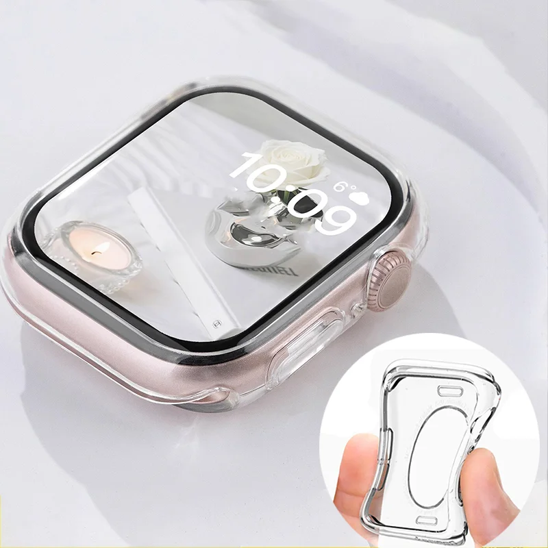 เคสซิลิโคนสำหรับแอปเปิ้ลวอทช์  - Smartwatch Band Accessories บทวิจารณ์และราคา