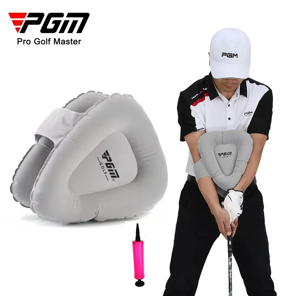 PGM Golf Posture Corrector Training Aid Swing Practice Tool Arm Position Fixer Trainer for Chipping Alignment  Action Inflatable