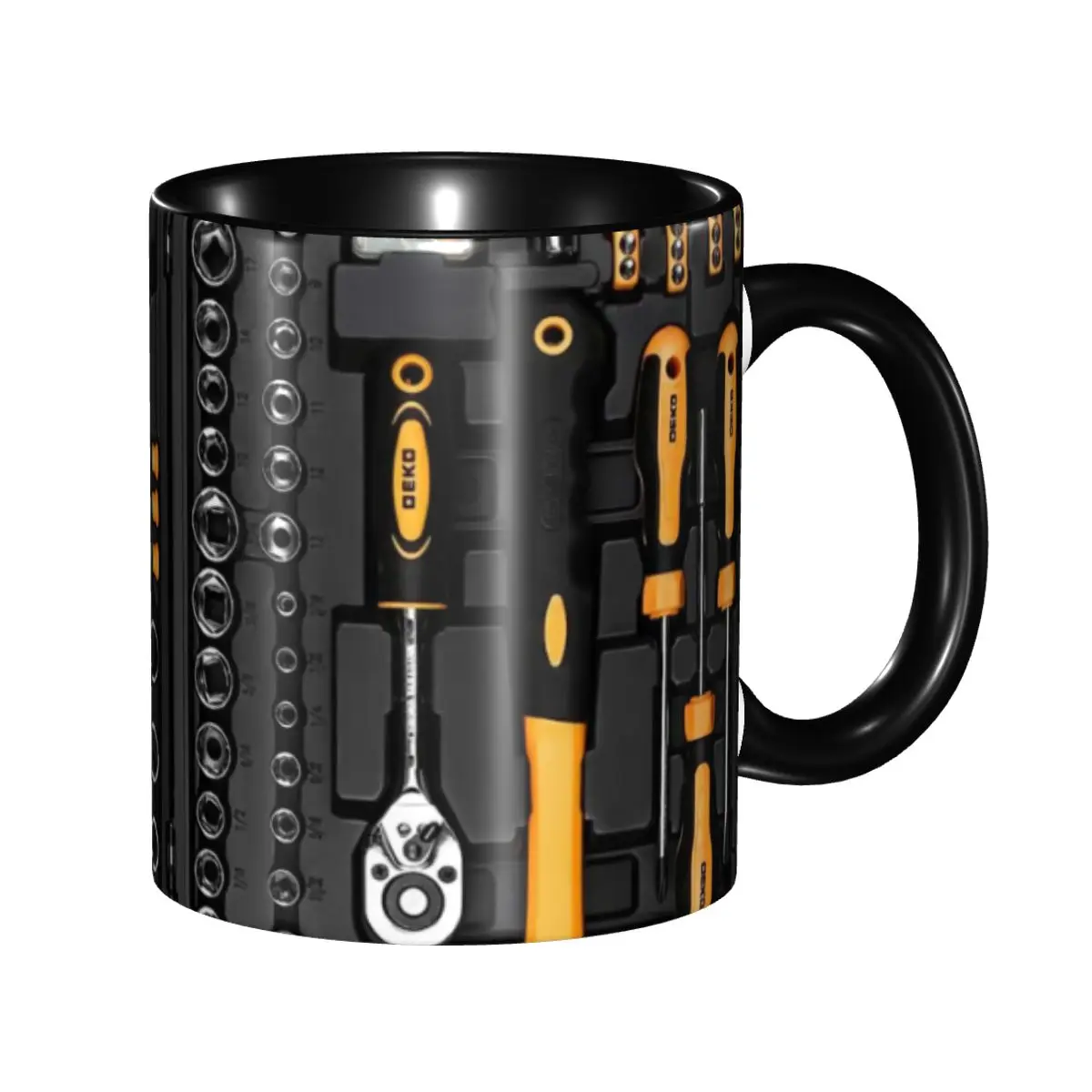 

Personalized Mechanic Mugs DIY Mechanics Large Toolbox Ceramic Milk Tea Coffee Cups