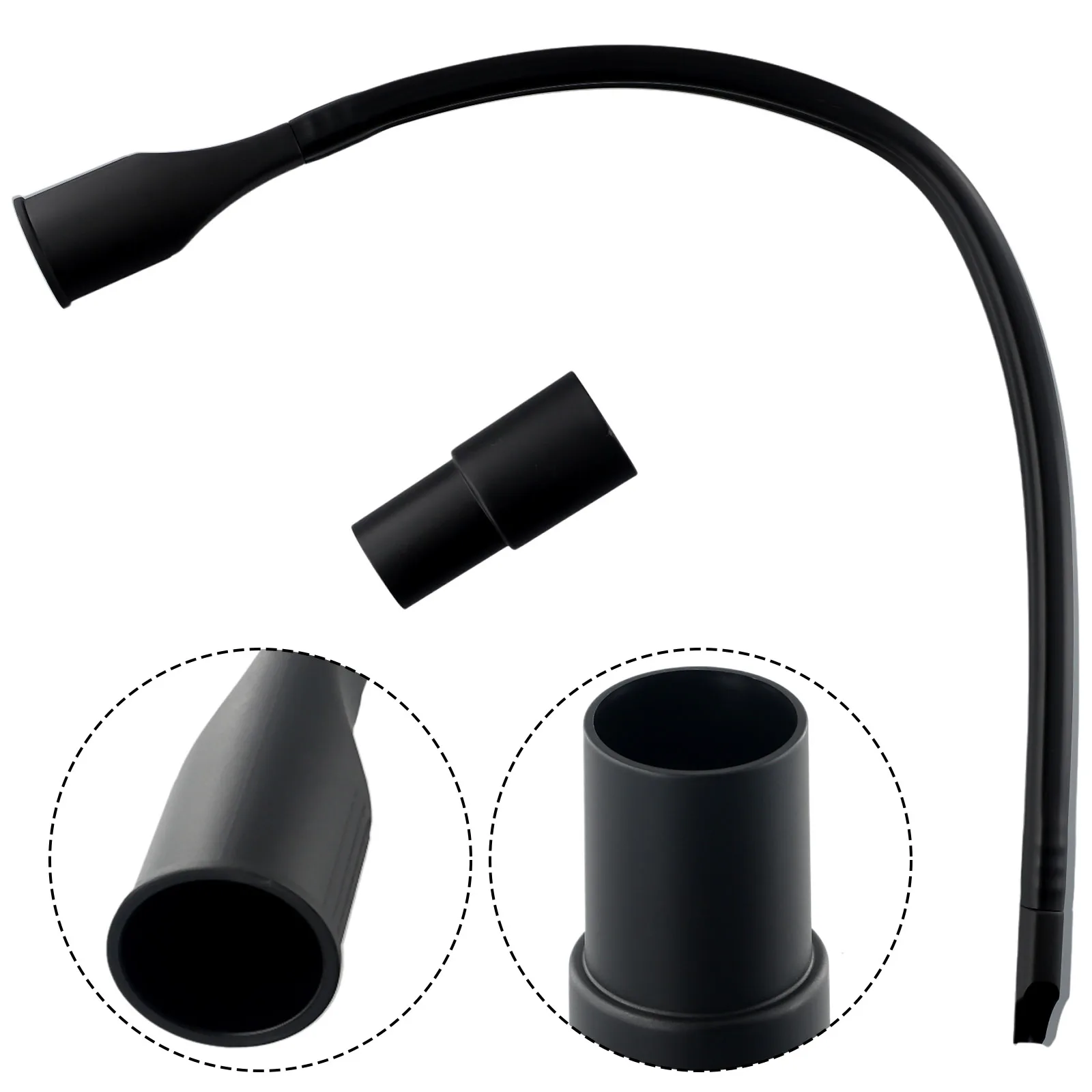 追加の柔軟な掃除機,掃除機用の掃除機アクセサリー,サメの掃除用,35mmアダプター