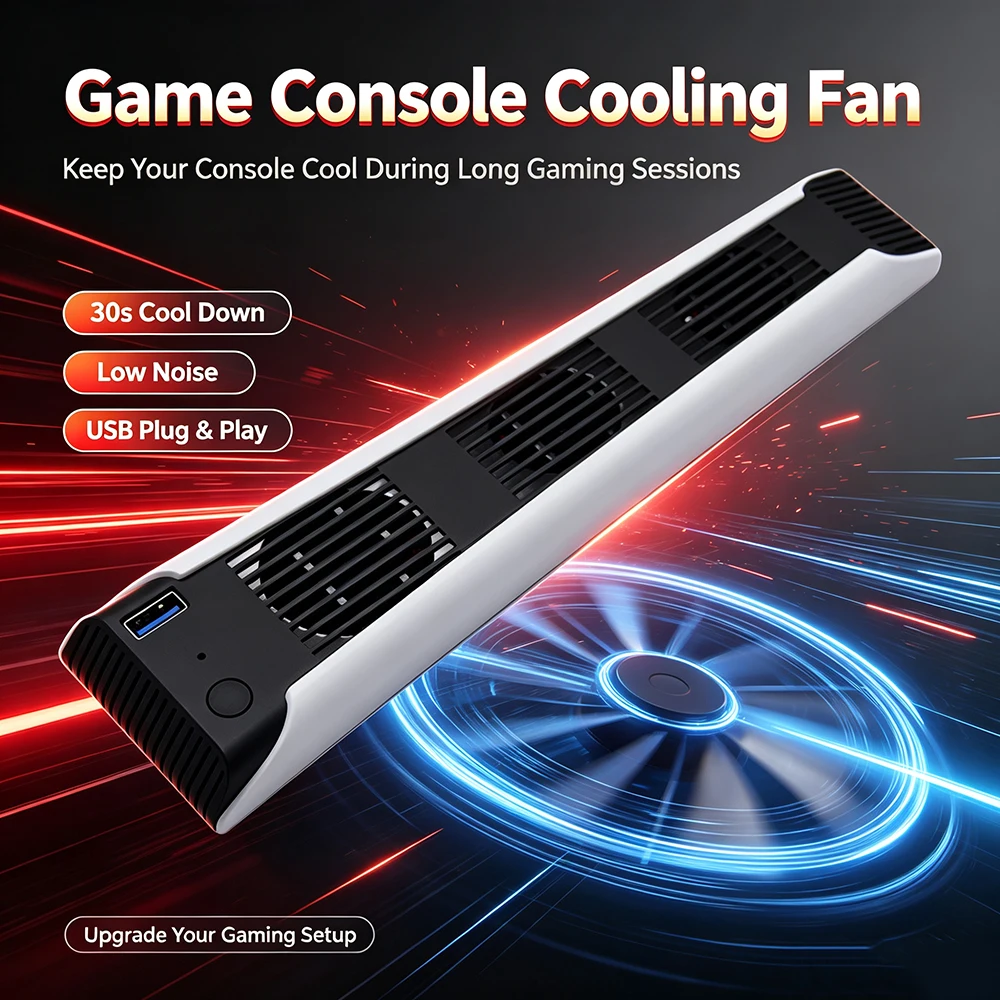 Gaming Zone Accessories - Ventilateur de refroidissement pour Console de