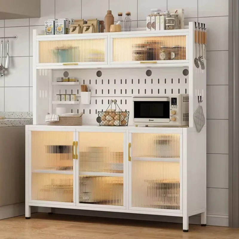 

Kitchen Storage Rack Storage Cabinet Kitchen Cabinet Combination Cabinet Multi-layer House Storage Floor Tableware