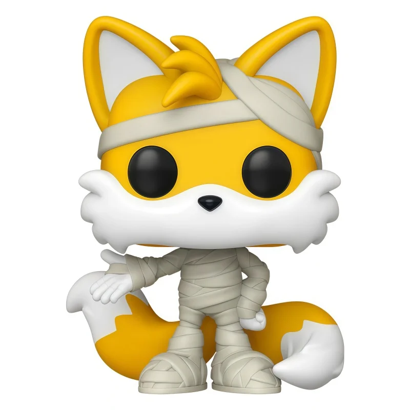 Genuine Licensed Funko Pop Games Mummy Tails Sonic Halloween Vinyl Collectible Statue Display Gift for Sonic Game Fan Collectors - view 4