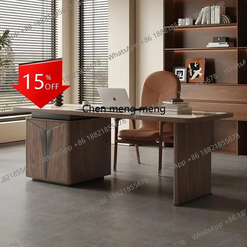 

Офисный стол Q181: компактный, минималистичный, роскошный, эстетичный, в европейском стиле. Мебель для кабинета/гостиной.