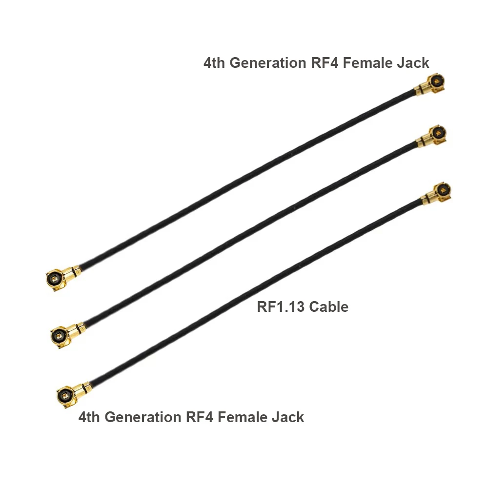 BEVOTOP 10 ชิ้น/ล็อต RF4 IPX4 หญิง RF4 MHF4 หญิง RF1.13 สาย GSM GPRS 3G WIFI โมเด็มเสาอากาศขยายสายจัมเปอร์