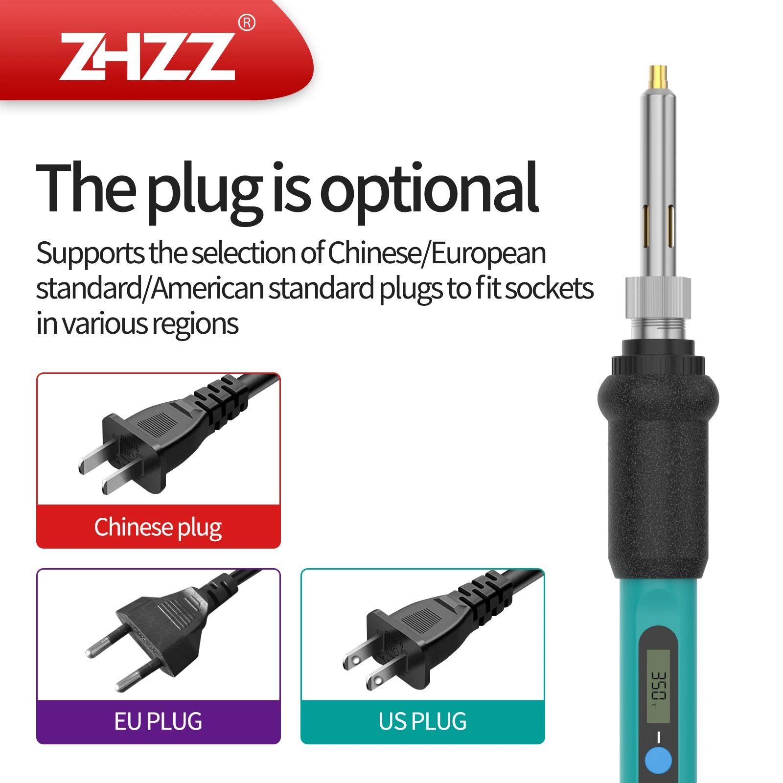 Brass Thread Embedded Kit Heat Insert Nut Iron Tip Soldering Iron Tips M2 M4 Heat Set Insert Tips 3D Printer Parts