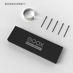 Kit de puntas de marcador Onyx BOOX para Pen2 Pro, Max Lumi2, Note Air2, Note 4, Note5,Nova Air C,Tab Mini C,Tab Ultra C,Stylus, 5 piezas