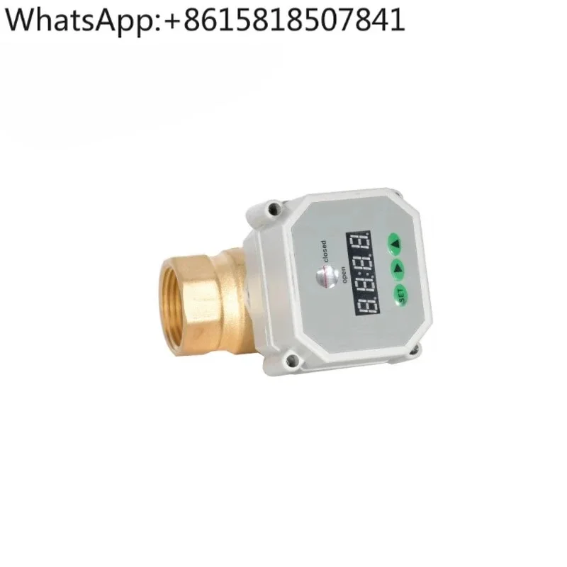 

A20-S15-B2-C Brass intelligent timing automatic sewage electric ball valve electronic timing drain valve 4 points 6 points