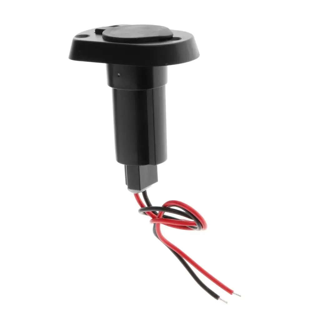 Marine Boat 2 Pin Stern Light Plug-in Pole Base Waterproof Cover