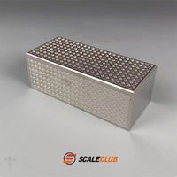 1/14 Toy Battery Container Toolbox Box SCALECLUB DGJX-TY-1 For Tamiya 1/14 RC Tractor Truck 770S FH16 AROCS Parts Accessories