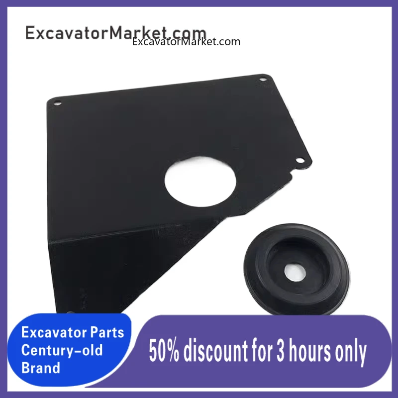 

For Doosan Daewoo Dh Dx 55 Cab Door Lock Cover/door Inner Iron Cover/door Decorative Panel Excavator Accessories High Quality