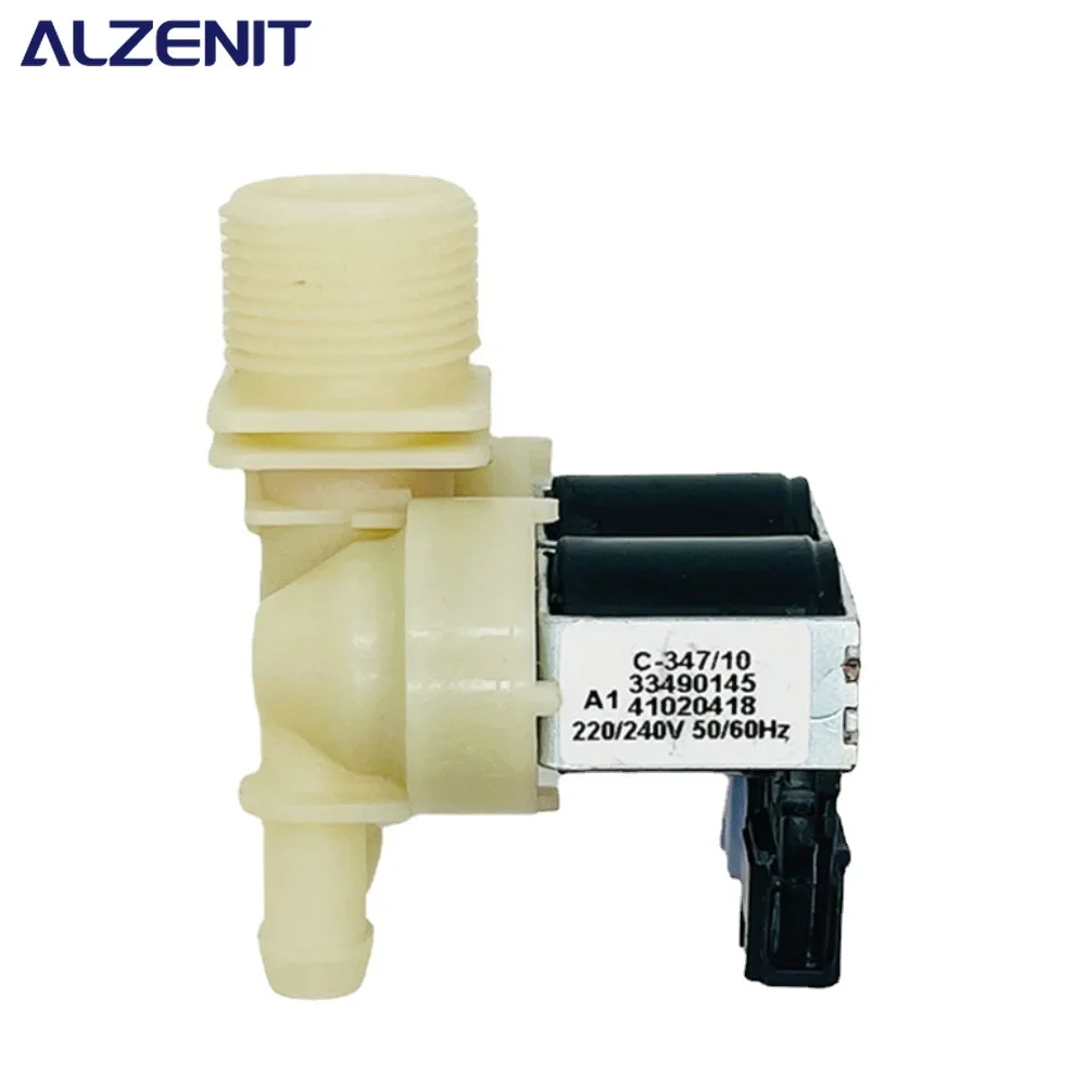 New Electric Water Inlet Solenoid Valve For CANDY Washing Machine 41018989 41020418 220V Automatic Wave Washer Parts