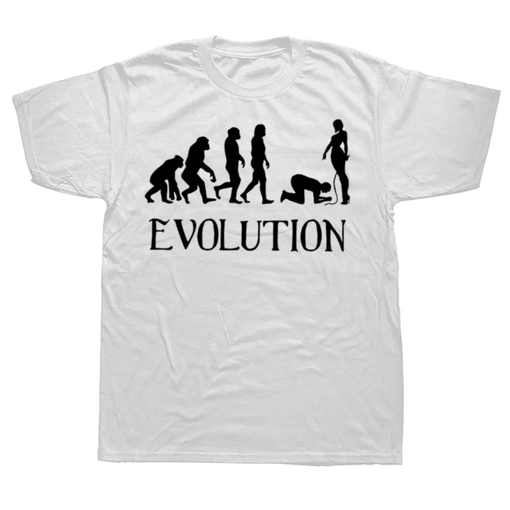 Funny BDSM Evolution T-Shirts for Men Women Summer Style Loose 100% Cotton Tees O Neck Short Sleeve T Shirt Clothing