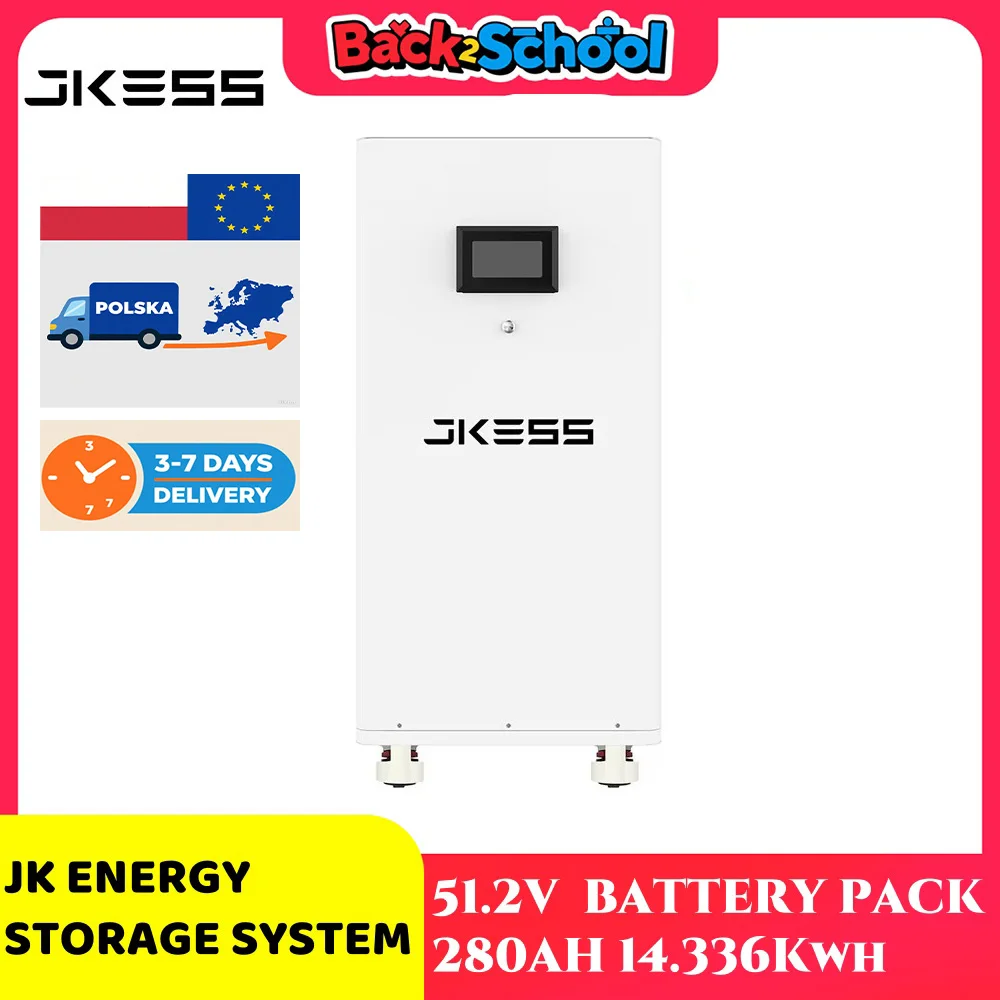 JKSS Battery Kits Lifepo4 48V 51.2V 280AH: La Soluzione Definitiva per l'Archiviazione dell'Energia Solare in Europa