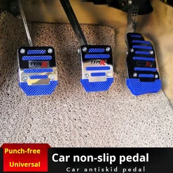 Car pedal modification brake accelerator clutch Aluminum alloy pedal non-slip mat stainless steel general automotive accessories