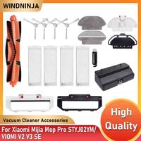 For Xiaomi Mi Robot Vacuum-Mop Pro STYTJ02YM STYJ02YM Viomi V2 V3 SE Conga 3490 3690 Main Side Brush Hepa Filter Spare Parts