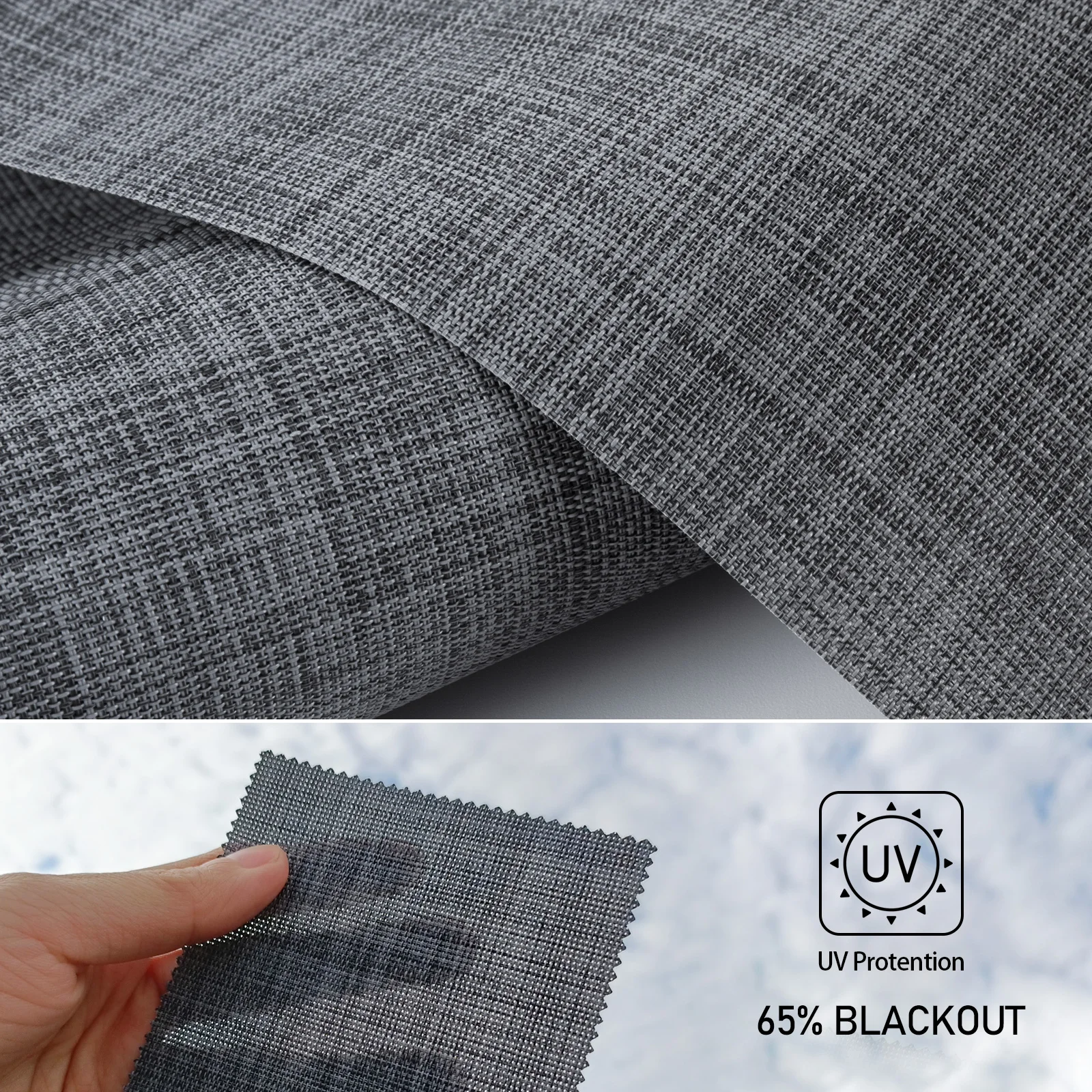 ZSTARR مقاوم للماء محرك حديث بمحركات نافذة تغطي الستائر الدوارة تعتيم النسيج الأسطوانة ظلال لغرفة الصلاة المنزلية