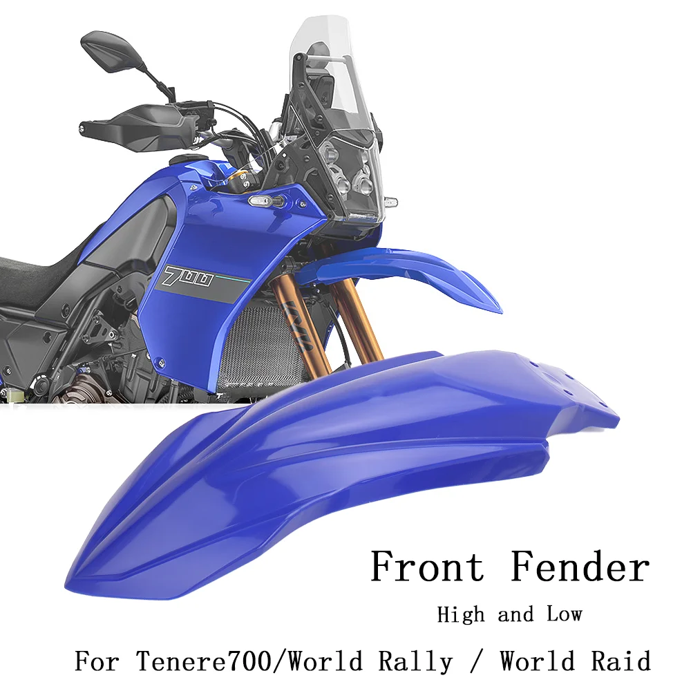 

New For Yamaha Tenere 700 T7 Tenere700 World Raid TENERE 700 World Rally Motorcycle Front Fender Accessories High&Low Mudguard