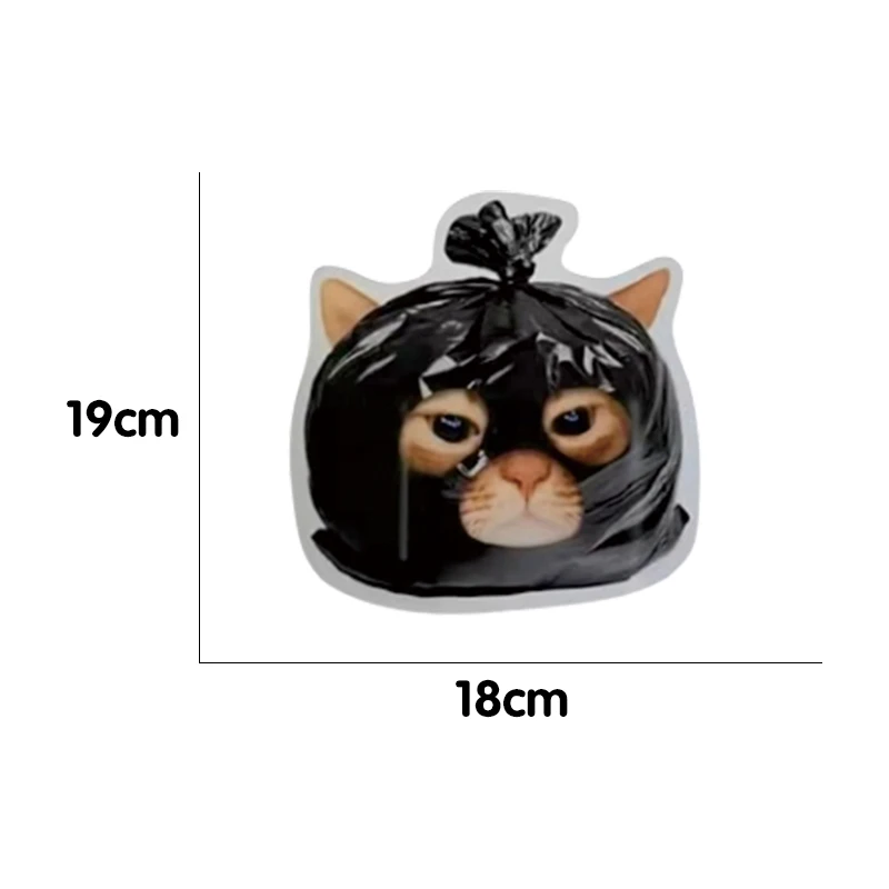 

Cat Vinyl Car Stickers Waterproof Decals for Door Window Glass Decoration