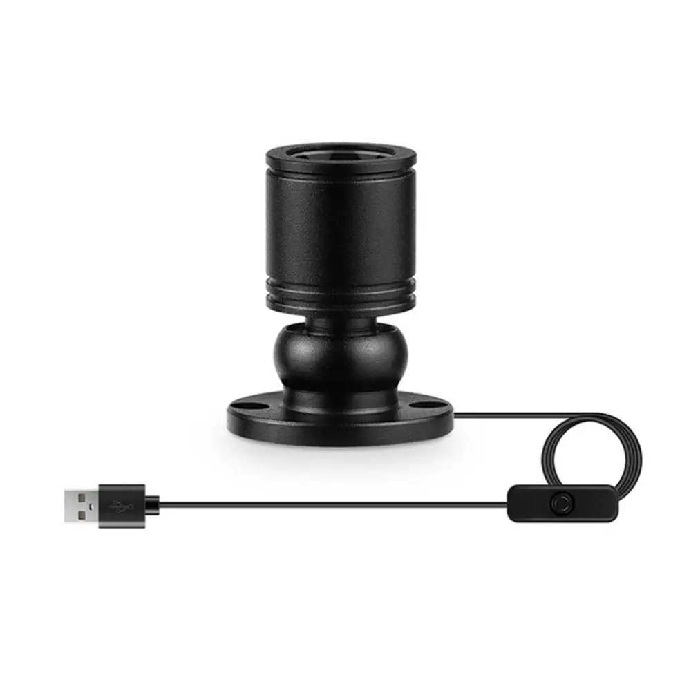 

Aluminum USB LED Spotlight Rotatable 5V 1W Downlight Ceiling Lamp Switch On/Off Surface Mounted Display Cabinet Lighting Bars