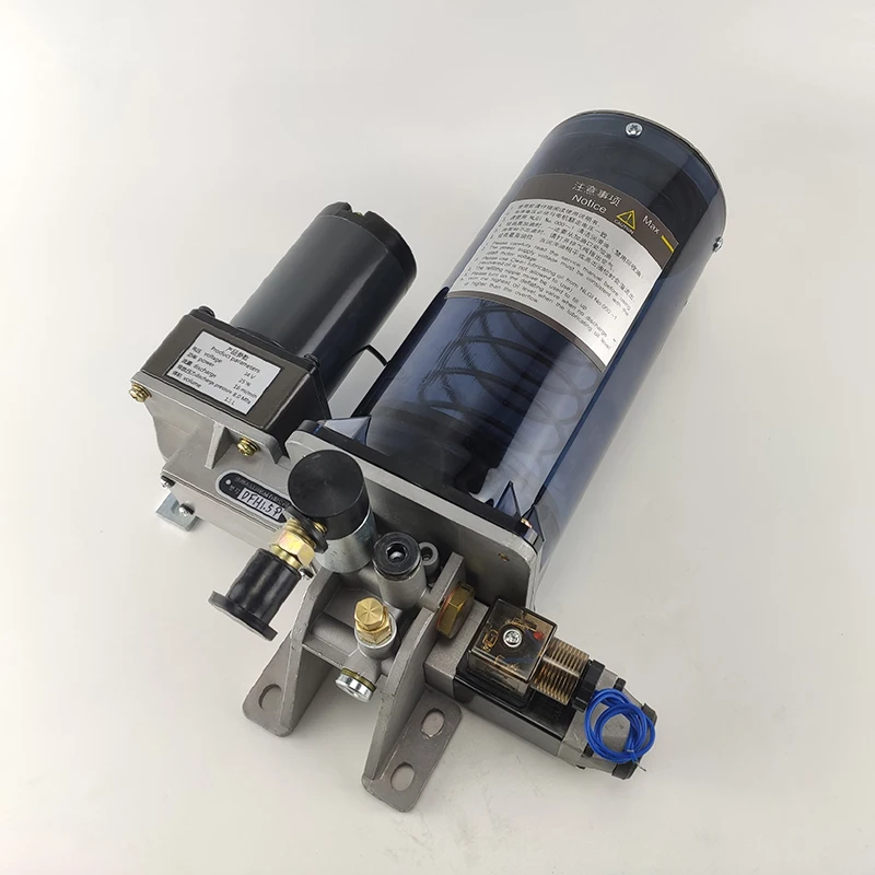Electric Grease Pump AC380V Capacity 0.8L/1.5L Flow 15mL/min With Pressure Relief Valve