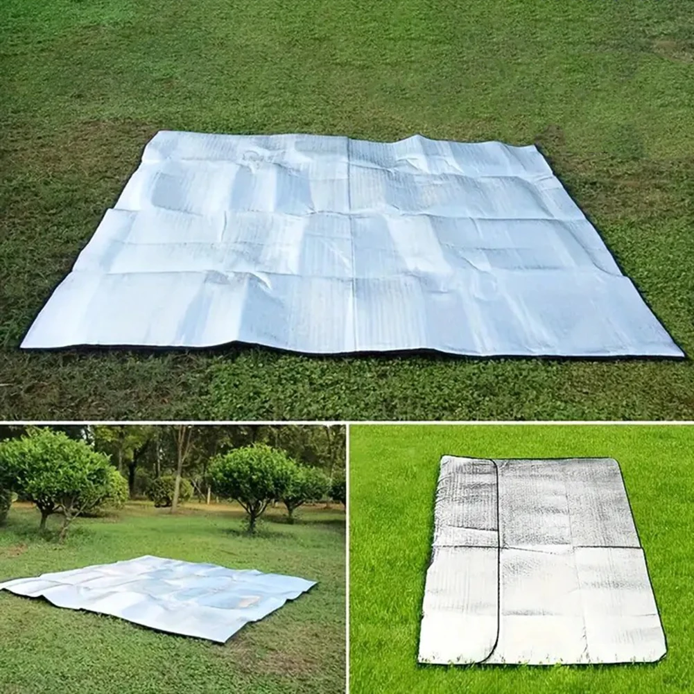 แผ่นรองพื้นสำหรับตั้งแคมป์ กัน - Outdoor Camping Mat Waterproof บทวิจารณ์และราคา