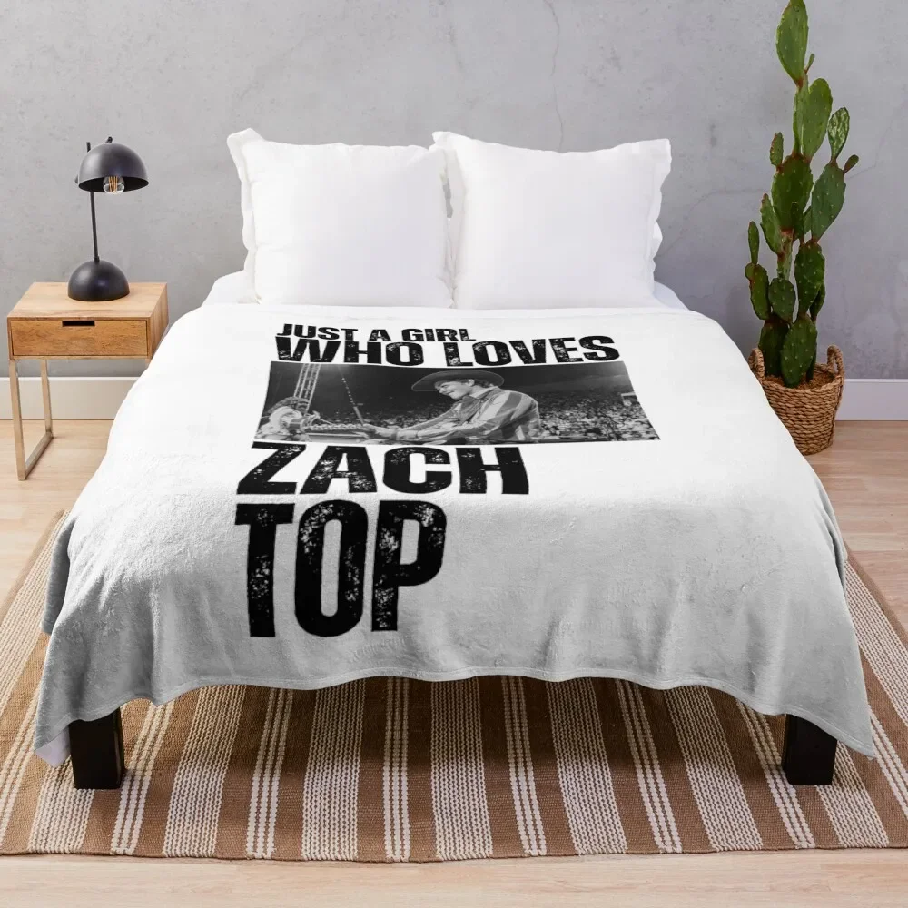 

Just A Girl Who Loves Country Music Throw Blanket Cozy Napping Blanket Gift for Mom Dad
