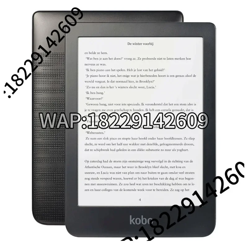 KOBO Clara HD E-Reader N249, 300PPI E-Ink ComfortLight PRO, 8GB/16GB/32GB Carta