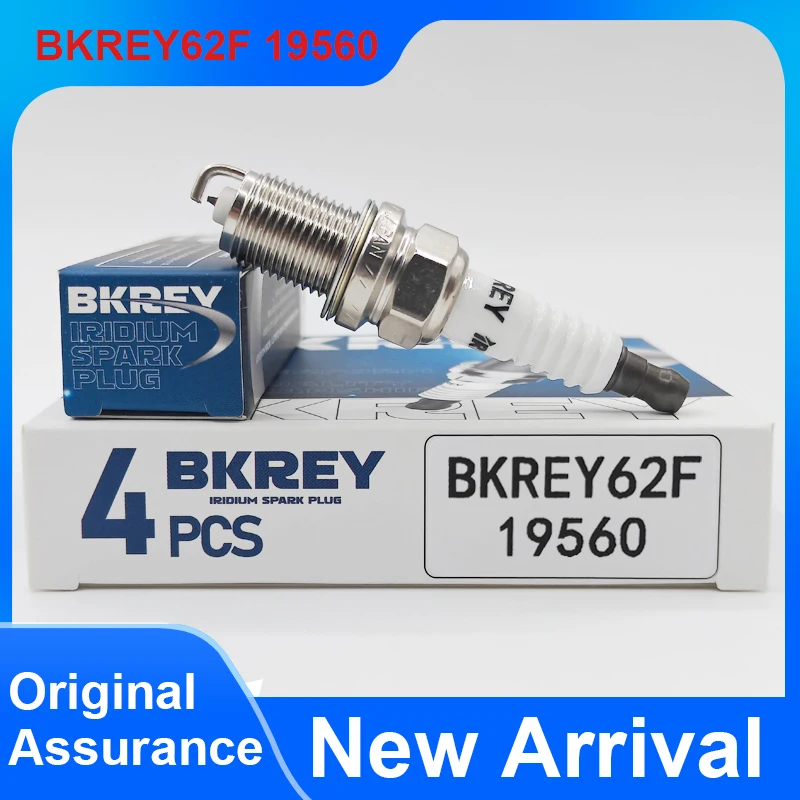 4/20pcs 101905601F F7HER02 Spark Plug For Volkswagen Passat Jetta Skoda Seat Golf Beetle 2.5L Leon For BKREY62F 19560 FR7HC+