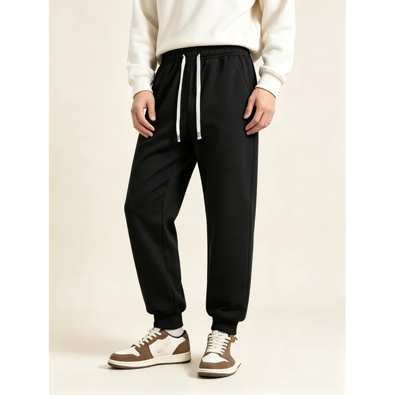 Men Trousers Clothes Autumn Men's Clothing Casual Pants 2026 Man Breathable Knitted Pants Women's Sports Jogger Woman Sweatpants