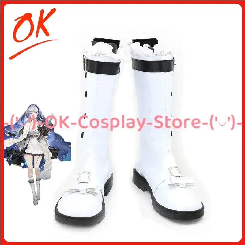[Customized] Girls Frontline PROJECT NEURAL CLOUD Hubble Cosplay Shoes Game Roleplay Costume Prop Carnival Party PU Leather Boot