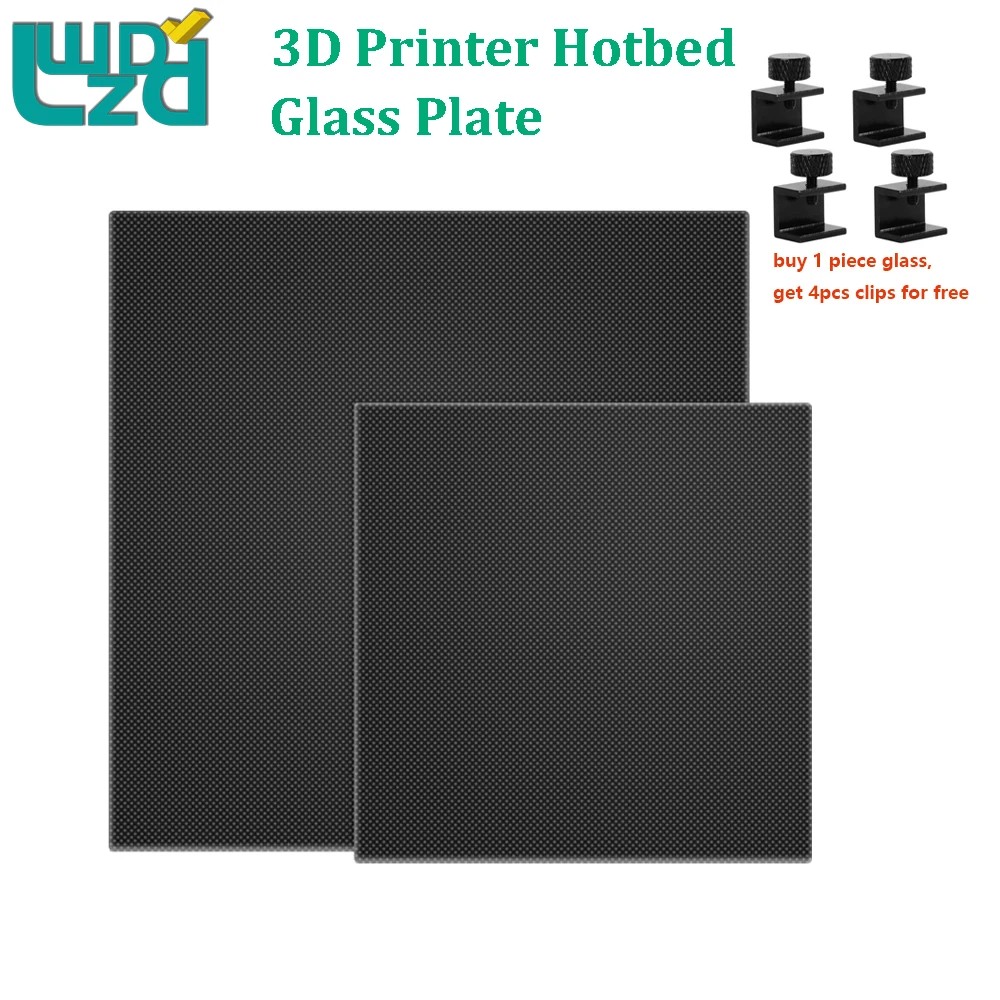 

3D Printer Hotbed Glass Plate Ultrabase Heatbed Platform Base Square Build Surface Lattice Gass For Ender 3 CR10 KP3S Hot Bed