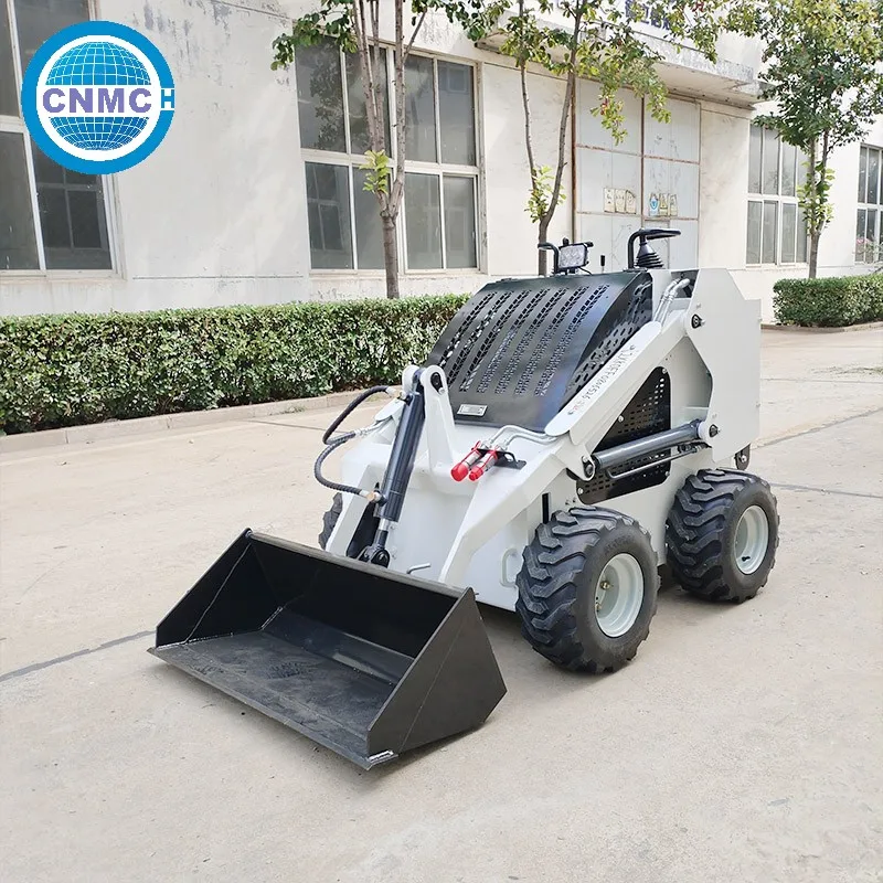 

CNM-S460 Mini Skid Steer Loader Compact Stand-on Small wheel Loader Skid Steer CE EPA Euro 5 Engine Customized Farm Garden Use
