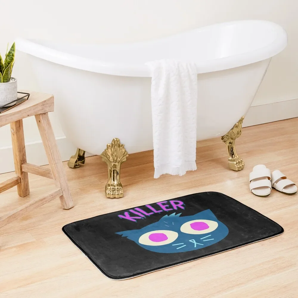 

Mae Killer Night in the woods Bath Mat Floor Toilet Bathroom Carpet Set Toilet Carpet Mat