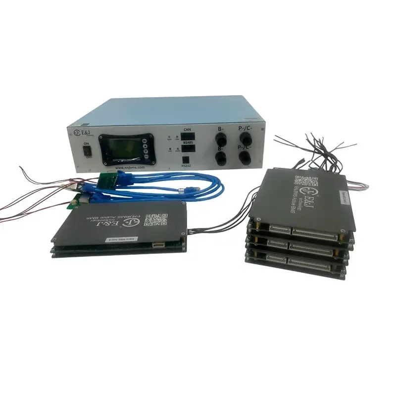

Master Slave BMS Including Kit Active Balance For 108S High-voltage Lithium Battery Pack High-voltage Inverter Systems