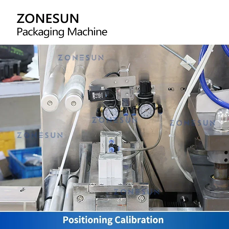 ZONESUN Maschera chirurgica medica Insaccamento Sigillatura su 4 lati Confezione singola Linea di produzione in pellicola di carta plastica ZS-HYS300A