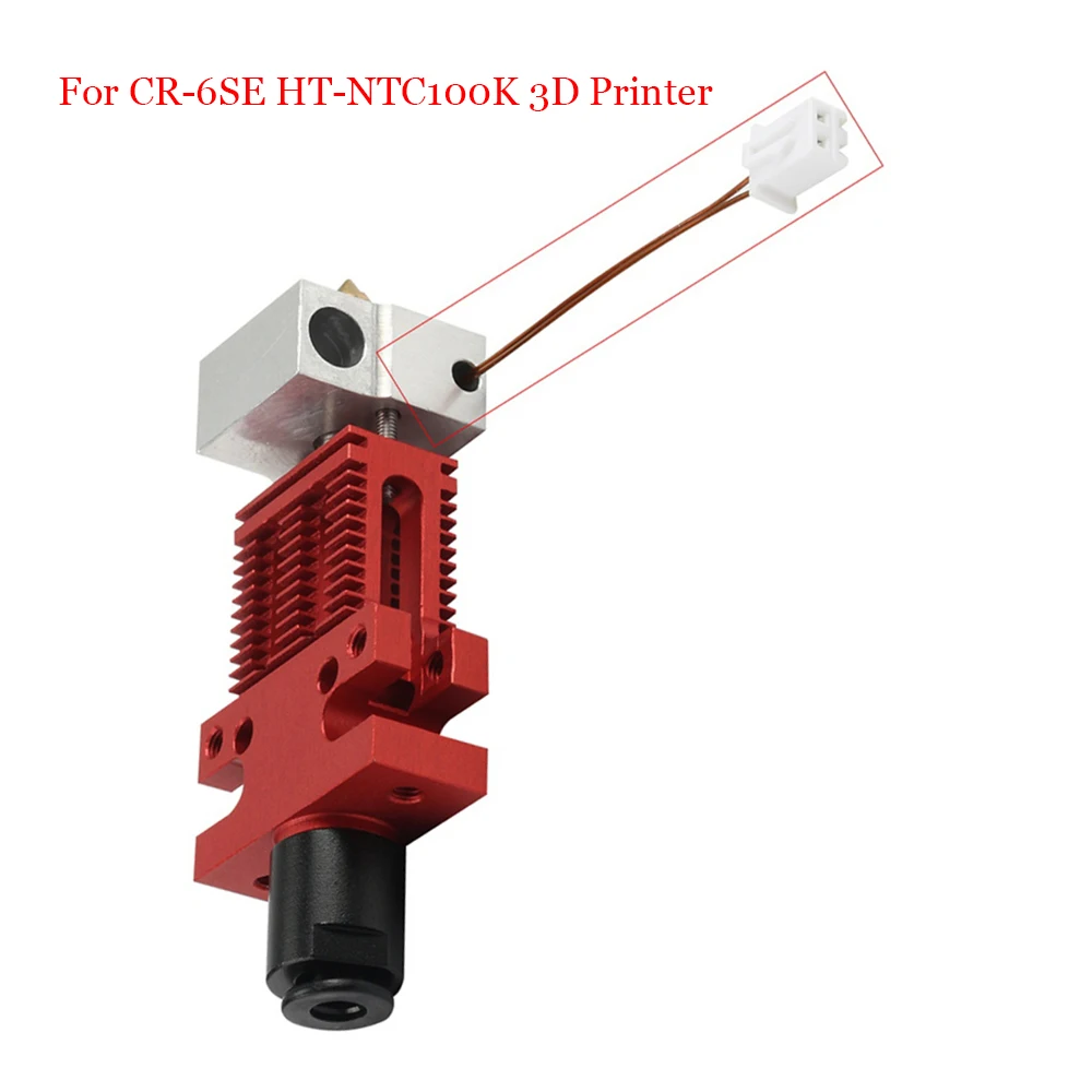 Thermistor Temperature Sensor Hot End Temperature Measurement Line for CR-6SE HT-NTC100K 3D Printer Accessory