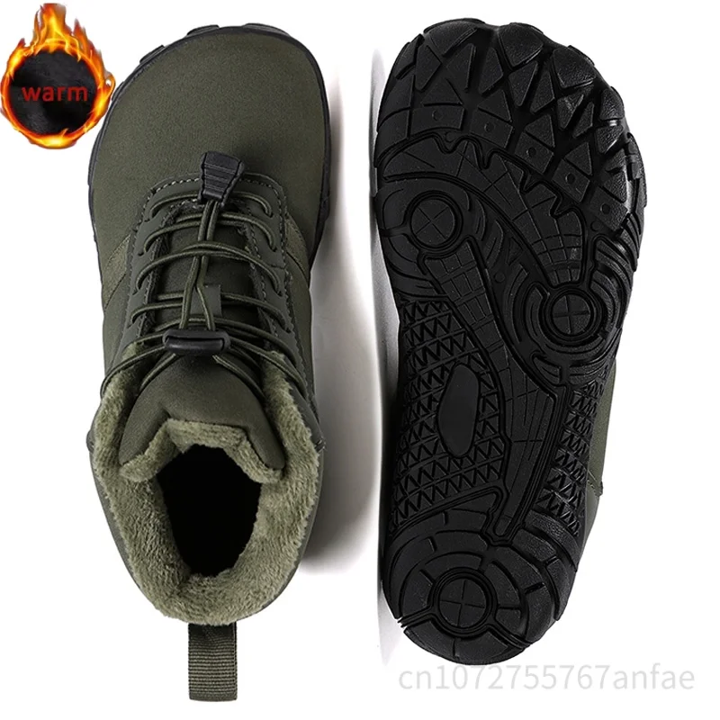 

Детские зимние зимние ботинки, теплые плюшевые ботильоны, водонепроницаемые уличные кроссовки, походные ботинки, нескользящая хлопковая обувь для мальчиков и девочек