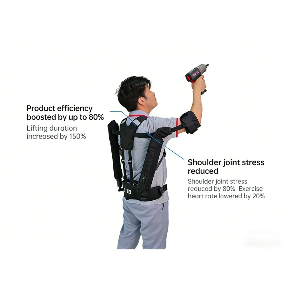 Passive Lifting Exoskeleton For Upper Limbs Relieves Shoulder Fatigue In Heavy Industrial Operations